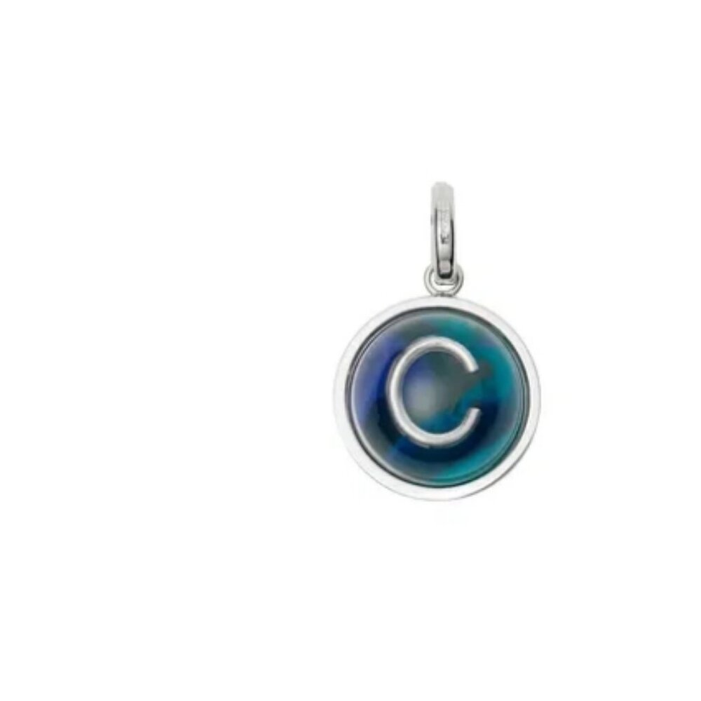 Brand new Burberry C letter marble sphere charm